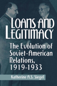 Imagen de portada: Loans and Legitimacy 9780813119625