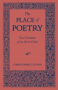 Cover image: The Place of Poetry 9780813151700