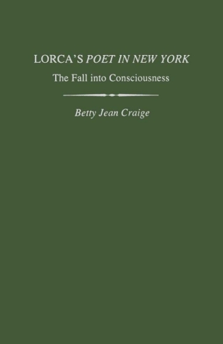 Cover image: Lorca's Poet in New York 9780813151830