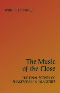 Imagen de portada: The Music of the Close 9780813152349