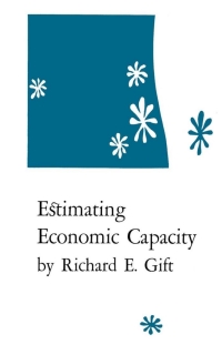 صورة الغلاف: Estimating Economic Capacity 9780813152776