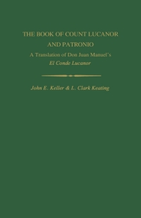 Immagine di copertina: The Book of Count Lucanor and Patronio 9780813152936