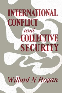 Imagen de portada: International Conflict and Collective Security 9780813153193