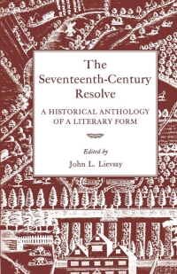 Cover image: The Seventeenth-Century Resolve 9780813153377