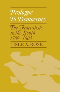 Imagen de portada: Prologue to Democracy 9780813154329