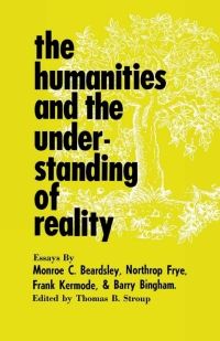 Cover image: The Humanities and the Understanding of Reality 9780813154558