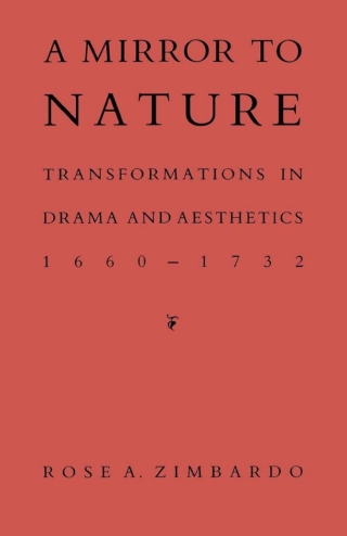 Cover image: A Mirror to Nature 9780813155395