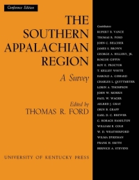 Immagine di copertina: The Southern Appalachian Region 9780813155807