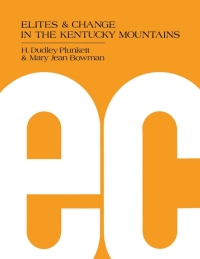 Cover image: Elites and Change in the Kentucky Mountains 9780813155975