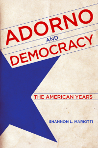Imagen de portada: Adorno and Democracy 9780813167336