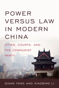 Titelbild: Power versus Law in Modern China 9780813173931