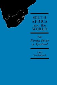 Cover image: South Africa and the World 9780813155357