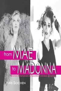 Imagen de portada: From Mae to Madonna 9780813121123