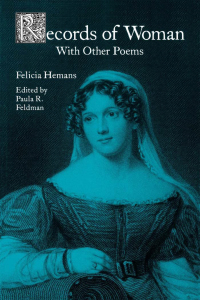 صورة الغلاف: Records of Woman, with Other Poems 9780813109640