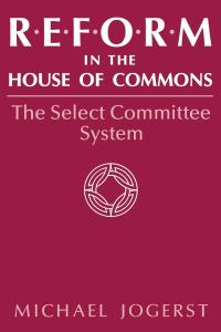 Imagen de portada: Reform in the House of Commons 9780813153032