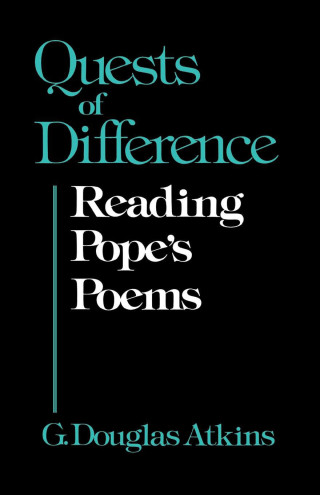 Cover image: Quests of Difference 9780813150901