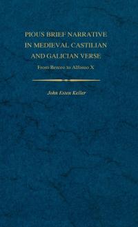 Cover image: Pious Brief Narrative in Medieval Castilian and Galician Verse 9780813113814