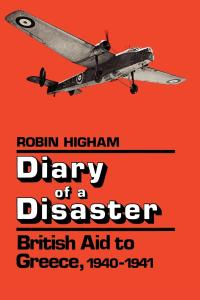Immagine di copertina: Diary of a Disaster 9780813192918