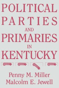 Titelbild: Political Parties and Primaries in Kentucky 9780813153711