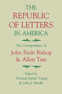 Imagen de portada: The Republic of Letters in America 9780813155418