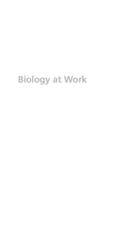 Cover image: Biology at Work 9780813530536