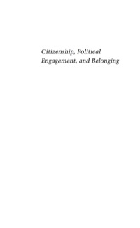 Titelbild: Citizenship, Political Engagement, and Belonging 9780813543291