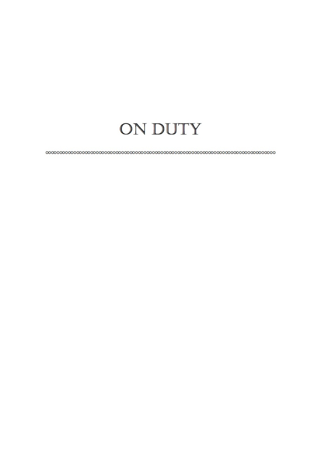 On Duty