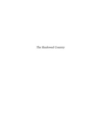 Cover image: The Shadowed Country 9780813537313