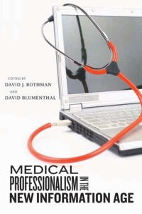Imagen de portada: Medical Professionalism in the New Information Age 9780813548074