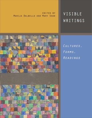 Imagen de portada: Visible Writings 9780813548838
