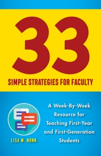 صورة الغلاف: 33 Simple Strategies for Faculty 9780813599489