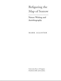 Imagen de portada: Refiguring the Map of Sorrow 9780813920641