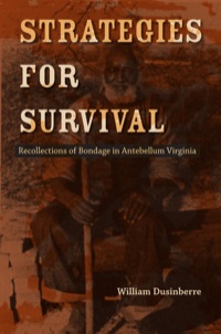 صورة الغلاف: Strategies for Survival 9780813928227