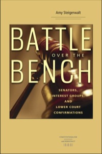 Cover image: Battle over the Bench 9780813929941