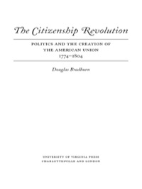 Cover image: The Citizenship Revolution 9780813935768