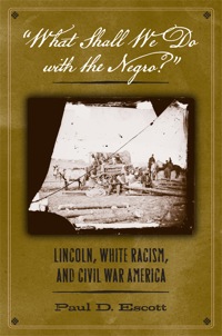 Cover image: "What Shall We Do with the Negro?" 9780813927862
