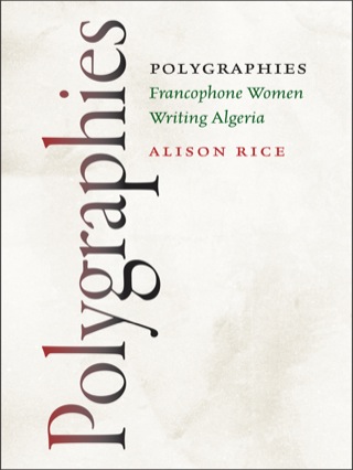 Imagen de portada: Polygraphies 9780813932910