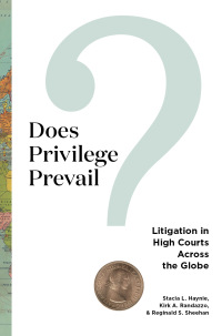 Imagen de portada: Does Privilege Prevail? 1st edition 9780813951102