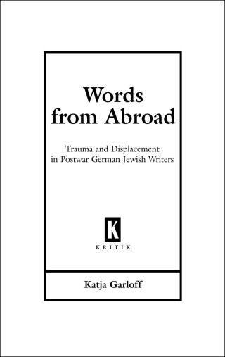 Titelbild: Words from Abroad 9780814332450