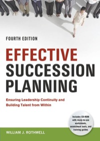 Cover image: Effective Succession Planning 4th edition 9780814414170