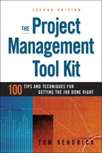 Cover image: The Project Management Tool Kit 2nd edition 9780814414767