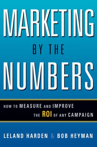 Imagen de portada: Marketing by the Numbers 1st edition 9780814416211