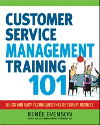 Cover image: Customer Service Management Training 101 1st edition 9780814417157