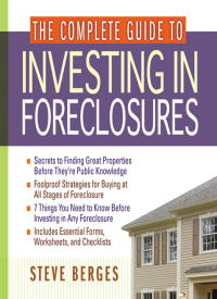 Cover image: The Complete Guide to Investing in Foreclosures 1st edition 9780814472880