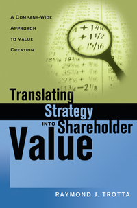 Cover image: Translating Strategy into Shareholder Value 9780814429334