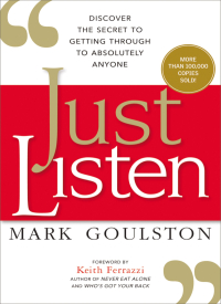 Cover image: Just Listen 1st edition 9780814436479