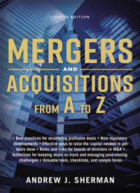 Cover image: Mergers and Acquisitions from A to Z 4th edition 9780814439029