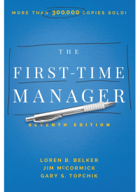 Cover image: The First-Time Manager 7th edition 9780814439692