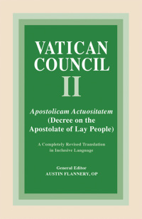 Cover image: Apostolicam Actuositatem 9780814649381
