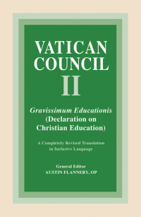 Cover image: Gravissimum Educationis 9780814649459
